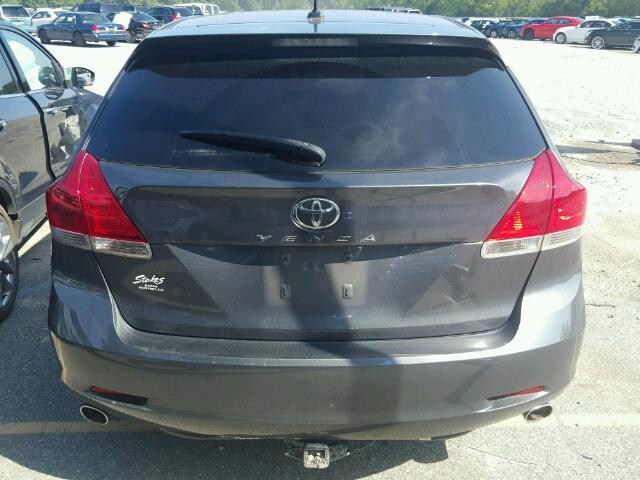 4T3ZK11A69U009129 - 2009 TOYOTA VENZA GRAY photo 9