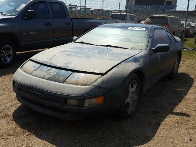 JN1RZ24D8TX601077 - 1996 NISSAN 300ZX GREEN photo 2