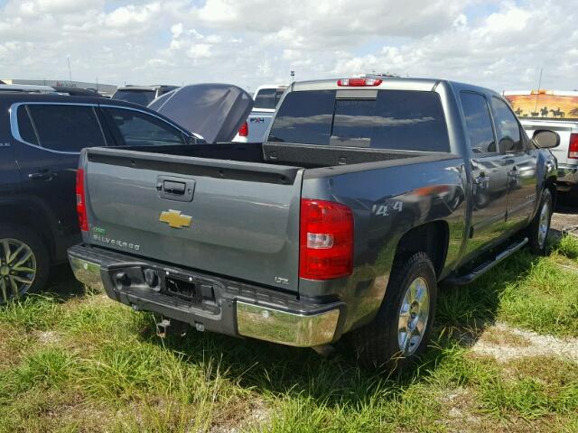 3GCPKTE32BG278216 - 2011 CHEVROLET SILVERADO GRAY photo 4