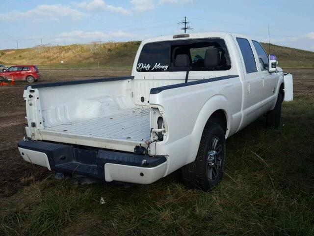 1FT7W2BT9EEB33625 - 2014 FORD F250 SUPER WHITE photo 4