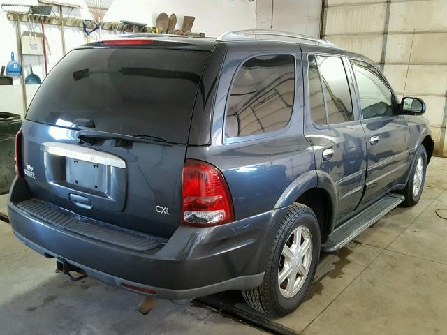 5GADT13S072222808 - 2007 BUICK RAINIER CX GRAY photo 4