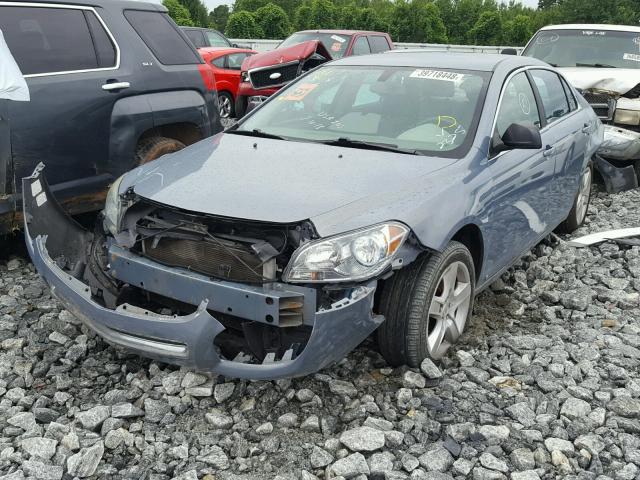 1G1ZG57B49F222325 - 2009 CHEVROLET MALIBU LS 蓝色 照片 2