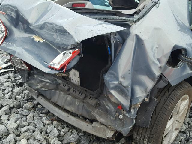 1G1ZG57B49F222325 - 2009 CHEVROLET MALIBU LS 蓝色 照片 9