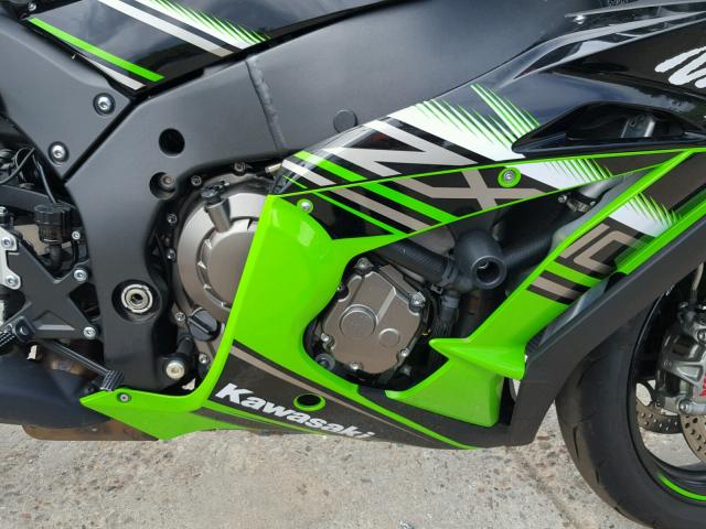 JKAZXCR10GA000238 - 2016 KAWASAKI ZX1000 R GREEN photo 7