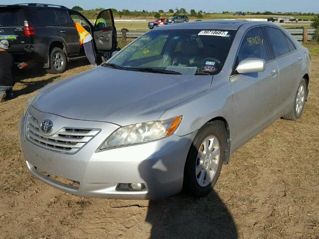 4T1BK46K78U063132 - 2008 TOYOTA CAMRY SILVER photo 2