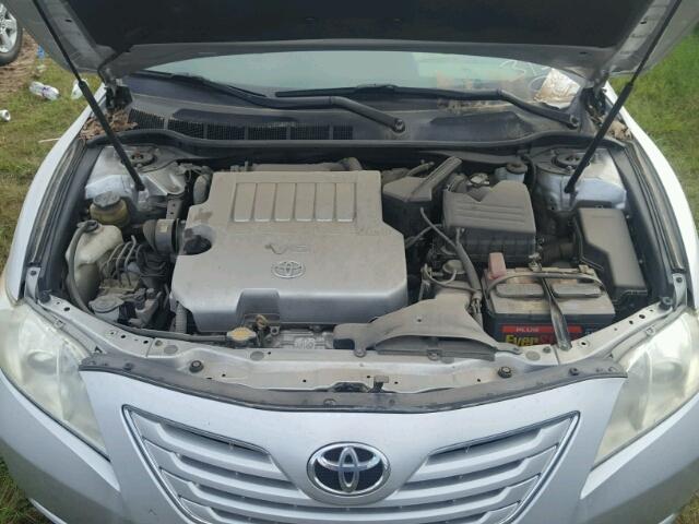 4T1BK46K78U063132 - 2008 TOYOTA CAMRY SILVER photo 7