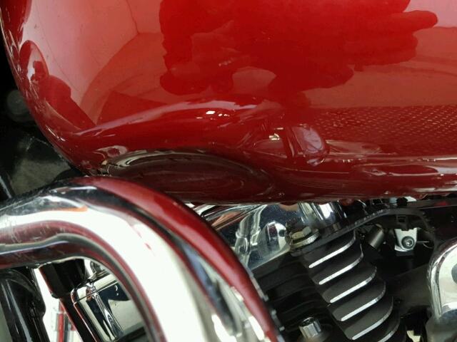 1HD1KBM11CB688837 - 2012 HARLEY-DAVIDSON FLHX RED photo 13