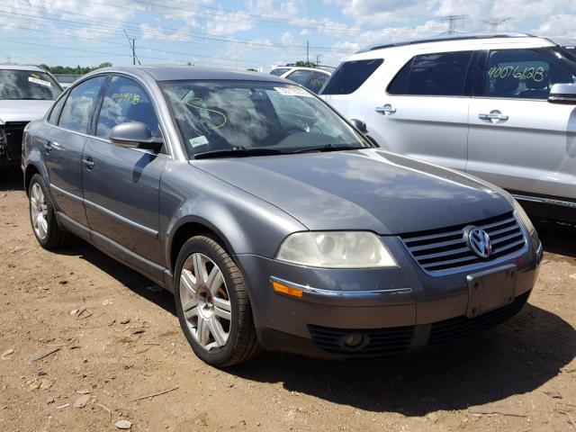 WVWAE63BX5E068113 - 2005 VOLKSWAGEN PASSAT GLS GRAY photo 1