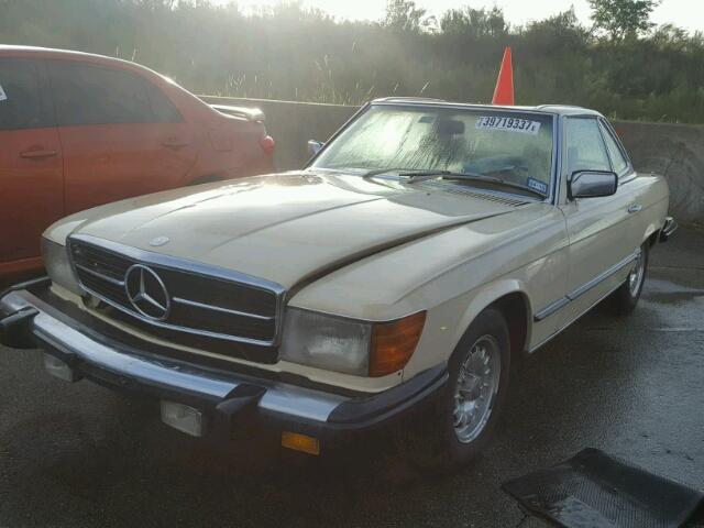 10704412050598 - 1979 MERCEDES-BENZ 450 SL CREAM photo 2