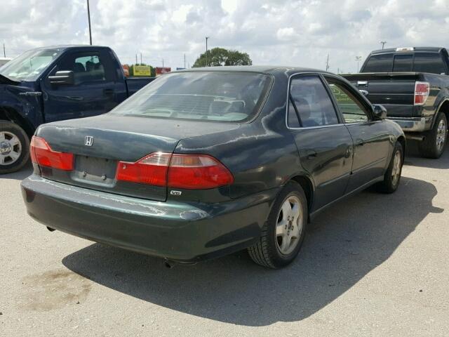 1HGCG1656YA003879 - 2000 HONDA ACCORD GREEN photo 4