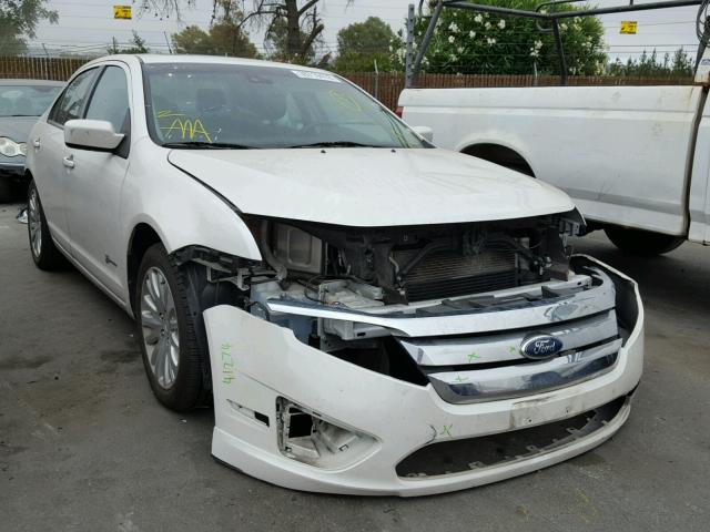 3FADP0L39CR187090 - 2012 FORD FUSION HYB WHITE photo 1