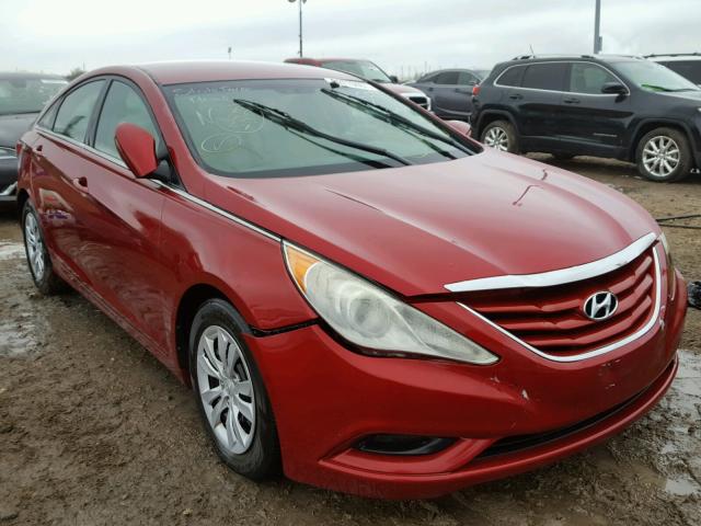 5NPEB4AC9BH045427 - 2011 HYUNDAI SONATA BURGUNDY photo 1