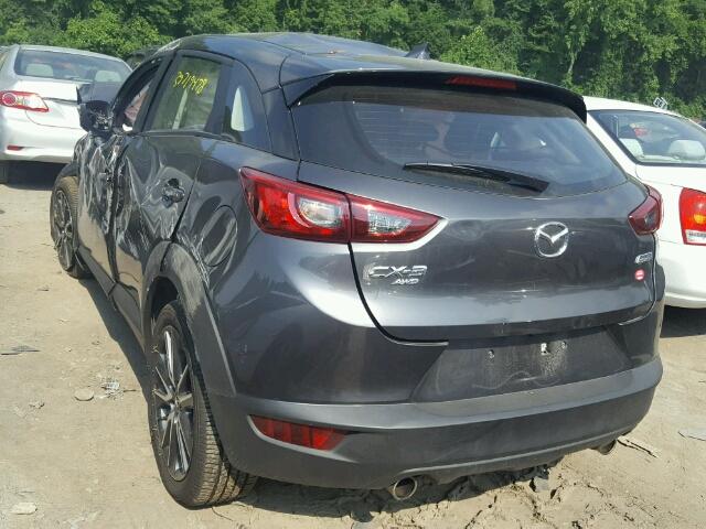 JM1DKFC70J1305355 - 2018 MAZDA CX-3 TOURI GRAY photo 3