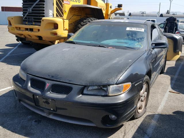 1G2WP12K9VF346471 - 1997 PONTIAC GRAND PRIX BLACK photo 2