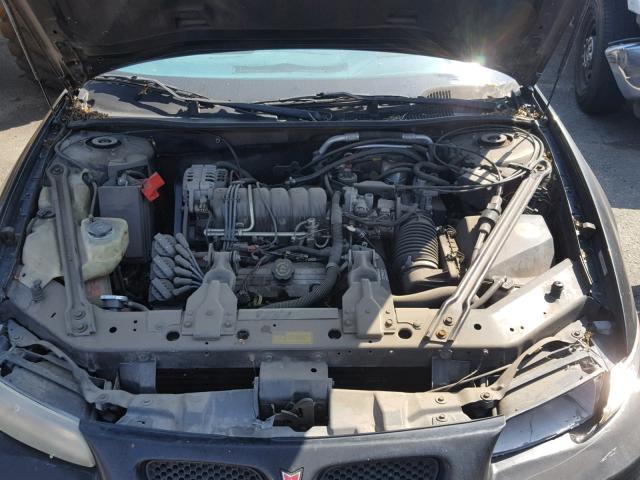 1G2WP12K9VF346471 - 1997 PONTIAC GRAND PRIX BLACK photo 7