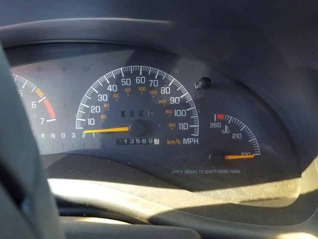 1G2WP12K9VF346471 - 1997 PONTIAC GRAND PRIX BLACK photo 8