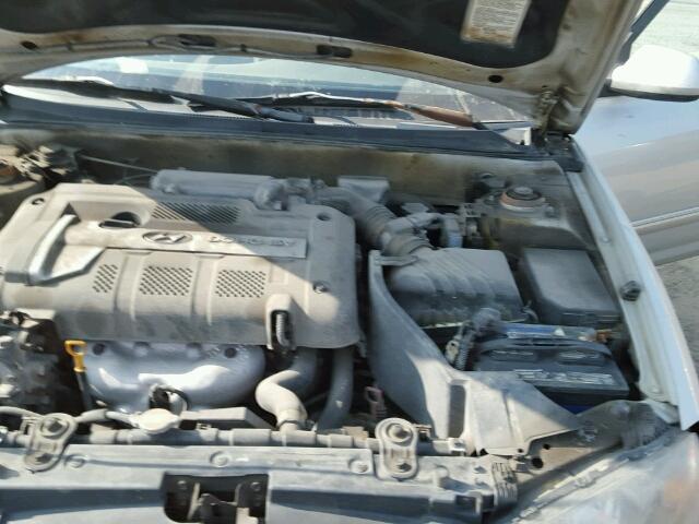 KMHDN45D06U233637 - 2006 HYUNDAI ELANTRA GL SILVER photo 7