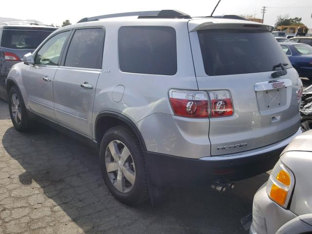 1GKKRRED2BJ233541 - 2011 GMC ACADIA SLT ვერცხლისფერი ფოტო 3
