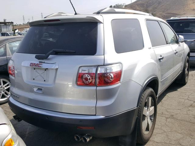 1GKKRRED2BJ233541 - 2011 GMC ACADIA SLT ვერცხლისფერი ფოტო 4