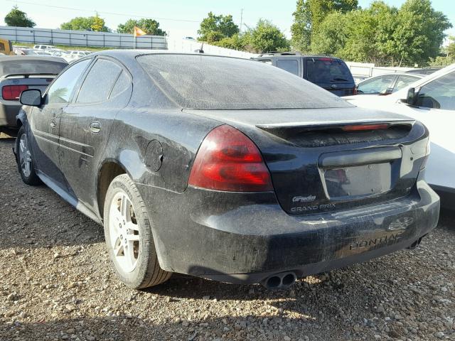 2G2WR554761313430 - 2006 PONTIAC GRAND PRIX BLACK photo 3