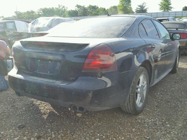 2G2WR554761313430 - 2006 PONTIAC GRAND PRIX BLACK photo 4