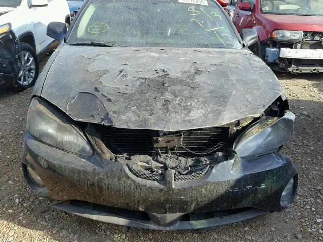 2G2WR554761313430 - 2006 PONTIAC GRAND PRIX BLACK photo 9