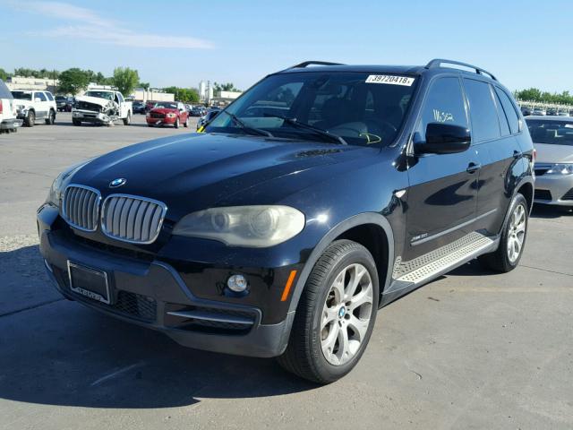 5UXFE43579L038300 - 2009 BMW X5 XDRIVE3 BLACK photo 2