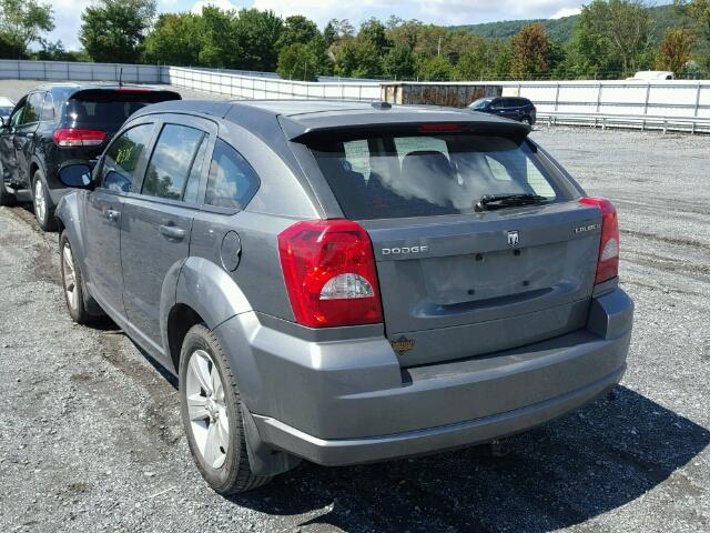 1C3CDWDA8CD533027 - 2012 DODGE CALIBER SX GRAY photo 3