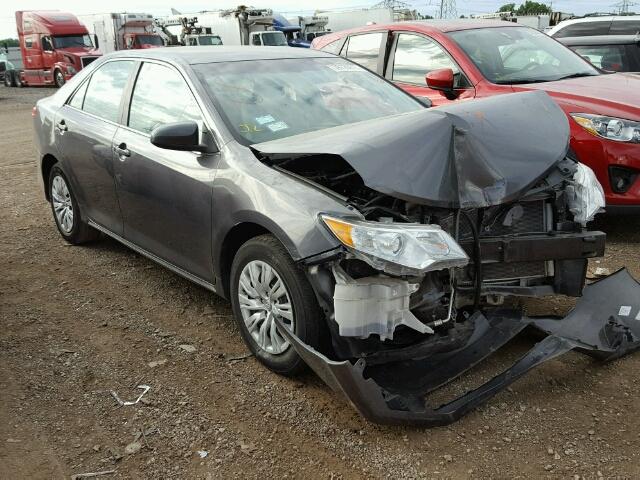 4T1BF1FK0CU103126 - 2012 TOYOTA CAMRY CHARCOAL photo 1