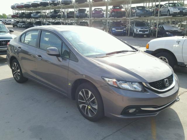 19XFB2F99DE040421 - 2013 HONDA CIVIC EXL 棕色 照片 1