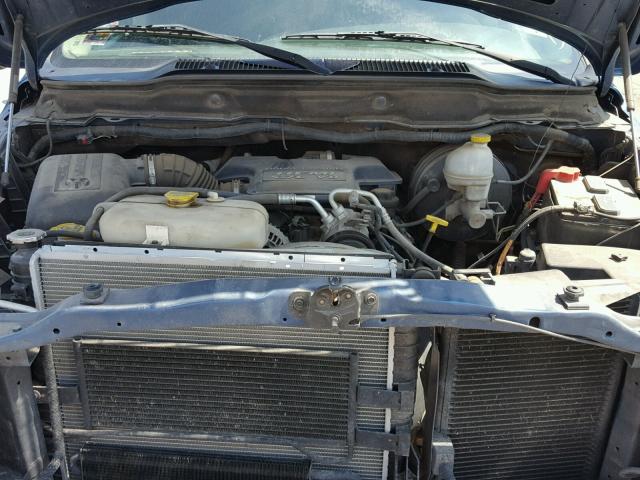 3D7KU28D54G159748 - 2004 DODGE RAM 2500 S BLUE photo 7