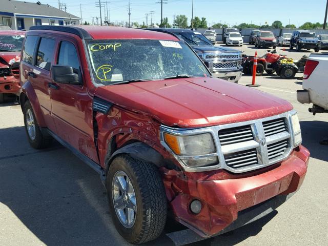 1D8GU58K18W128568 - 2008 DODGE NITRO SLT RED photo 1