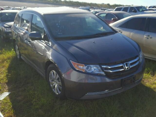 5FNRL5H69GB144646 - 2016 HONDA ODYSSEY GRAY photo 1