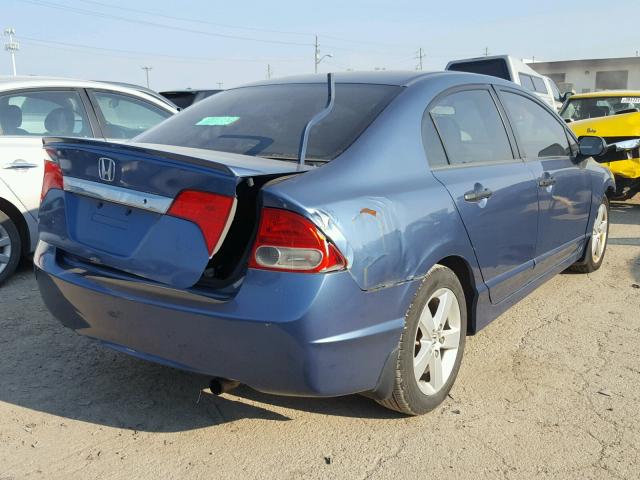 2HGFA1F31AH516249 - 2010 HONDA CIVIC VP BLUE photo 4