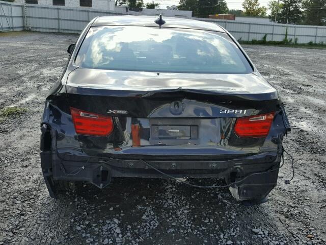 WBA3B3C54DF541634 - 2013 BMW 328 XI BLACK photo 9