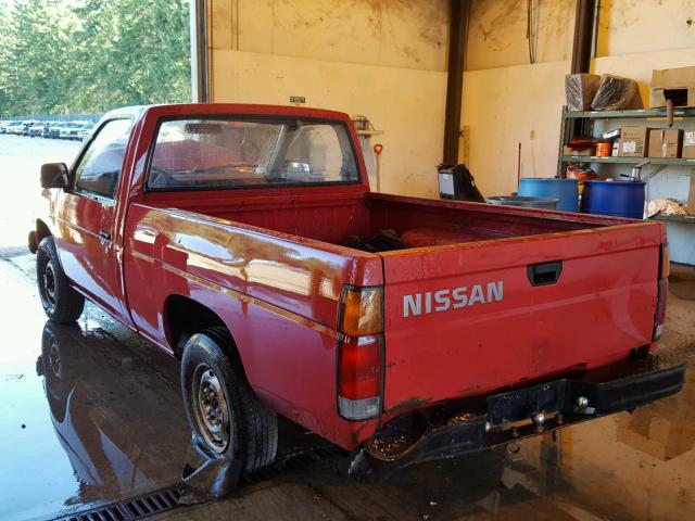 JN6ND11S1GW013473 - 1986 NISSAN D21 SHORT RED photo 3