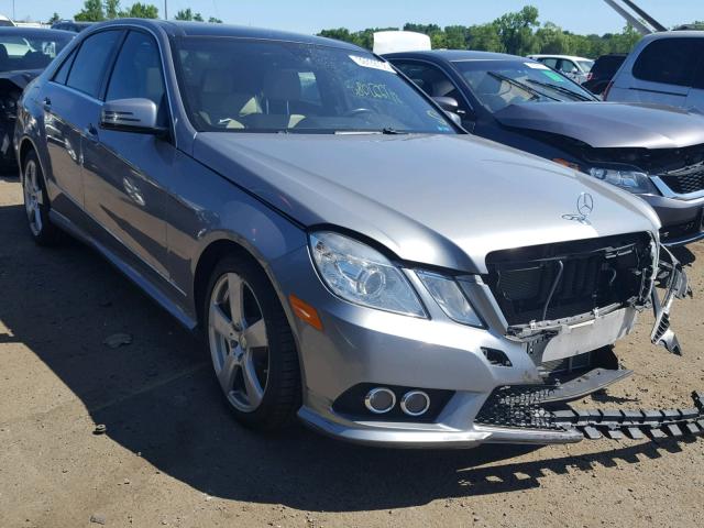 WDDHF8HB2AA123189 - 2010 MERCEDES-BENZ E 350 4MAT GRAY photo 1