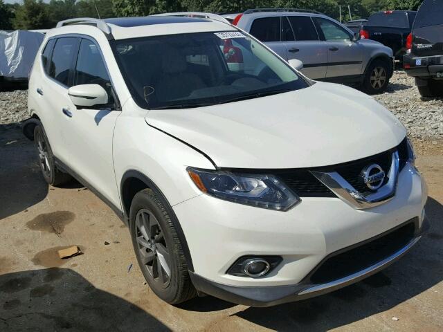 5N1AT2MT1GC770952 - 2016 NISSAN ROGUE S WHITE photo 1