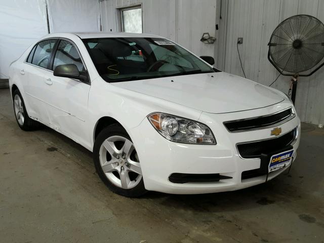 1G1ZA5EU6CF389279 - 2012 CHEVROLET MALIBU LS თეთრი ფოტო 1