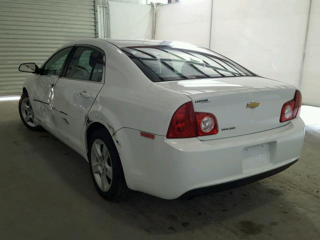 1G1ZA5EU6CF389279 - 2012 CHEVROLET MALIBU LS თეთრი ფოტო 3