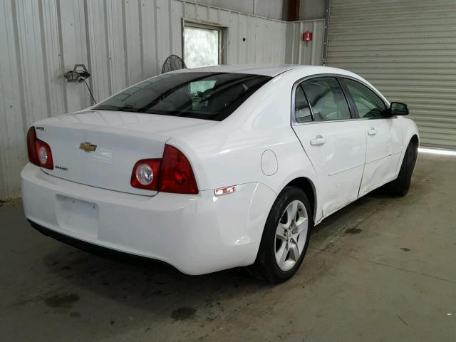 1G1ZA5EU6CF389279 - 2012 CHEVROLET MALIBU LS თეთრი ფოტო 4