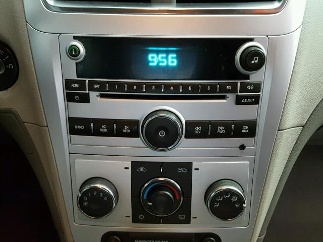 1G1ZA5EU6CF389279 - 2012 CHEVROLET MALIBU LS თეთრი ფოტო 9