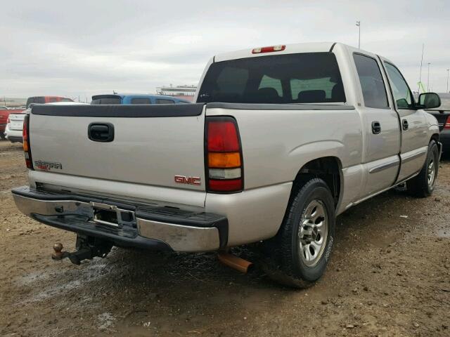 2GTEC13TX51183038 - 2005 GMC NEW SIERRA SILVER photo 4