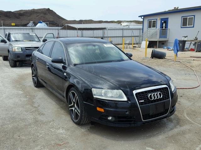 WAUEV74F47N086454 - 2007 AUDI A6 S-LINE BLACK photo 1