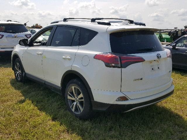 JTMWFREV7HJ110034 - 2017 TOYOTA RAV4 XLE WHITE photo 3