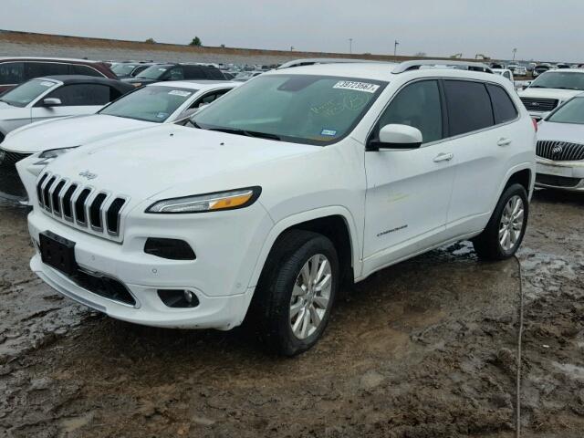 1C4PJMJSXGW314653 - 2016 JEEP CHEROKEE WHITE photo 2