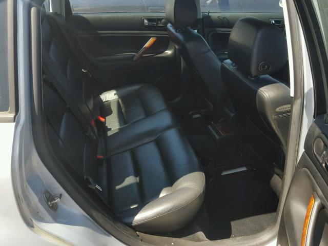 WVWPD63B7XE498133 - 1999 VOLKSWAGEN PASSAT GLX SILVER photo 6