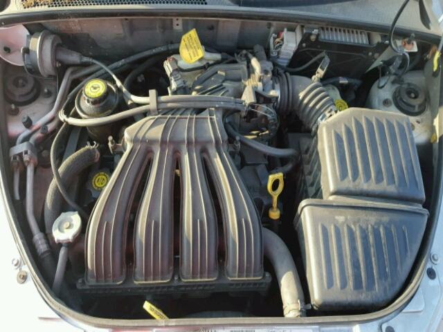 3C8FY4BBX1T631673 - 2001 CHRYSLER PT CRUISER SILVER photo 7