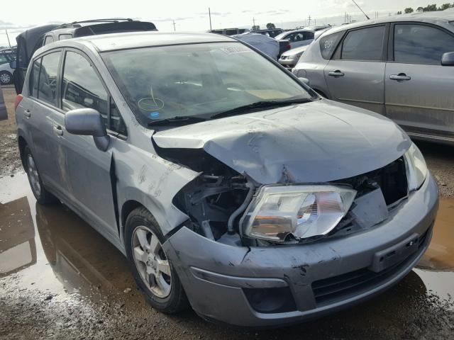 3N1BC13E57L358871 - 2007 NISSAN VERSA SILVER photo 1