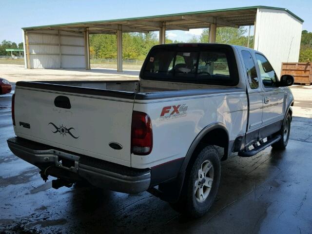 1FTRX18L22NA40500 - 2002 FORD F150 WHITE photo 4